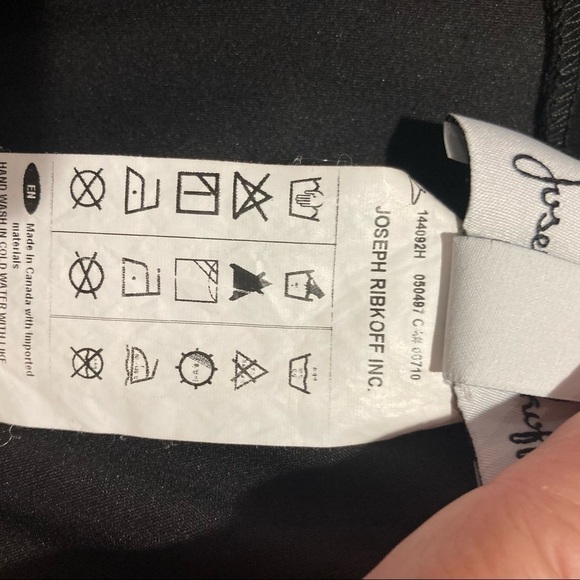 JOSEPH RIBKOFF Sz 16 Tapered Leg Classic Jersey Fabric Pull On Trousers Leggings - Picture 7 of 7